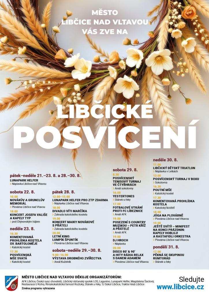 Kompletní program posvícení 2026