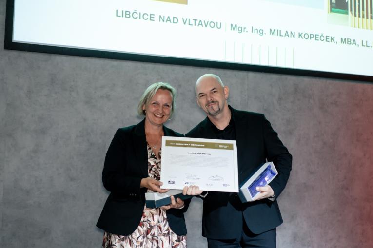 Přebírání ocenění Architekt obcí 2026