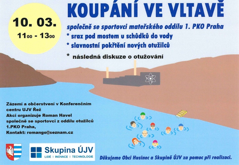 Koupání ve Vltavě