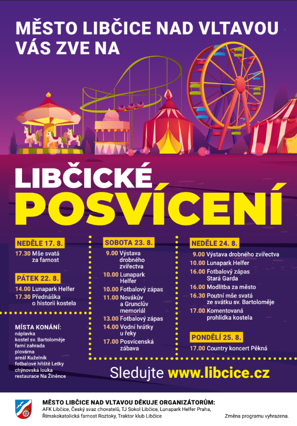 Plakát posvícení 2025