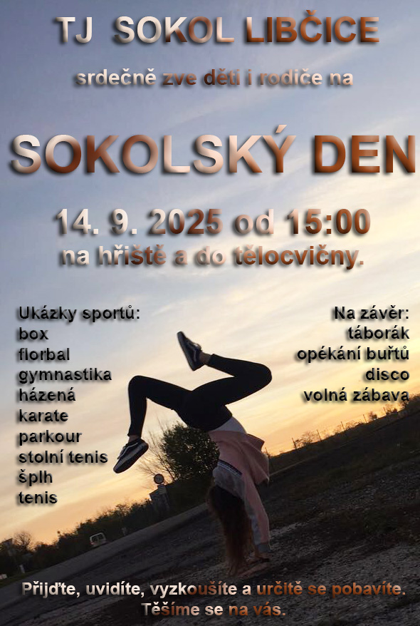 Sokolský den plakát