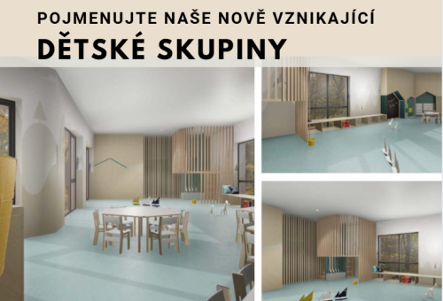 Pojmenujte naše nově vznikající dětské skupiny