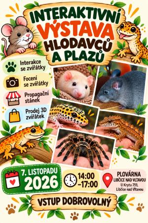 INTERAKTIVNÍ VÝSTAVA HLODAVCŮ A PLAZŮ 1