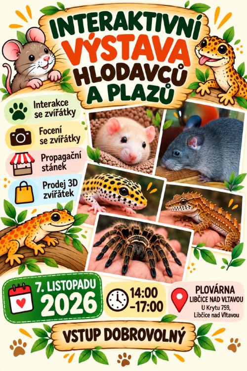 INTERAKTIVNÍ VÝSTAVA HLODAVCŮ A PLAZŮ 1